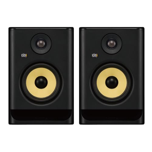5 Rokit KRK スタジオモニタースピーカー パワードスタジオモニター スタンドセット RP5G5 G5 ROKIT KRK 2台セット 配信機器・PA機器・レコーディング機器